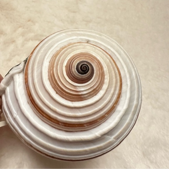 Golden Retriever Wrapped In A Conch Seashell Christmas Ornament - Picture 4 of 8